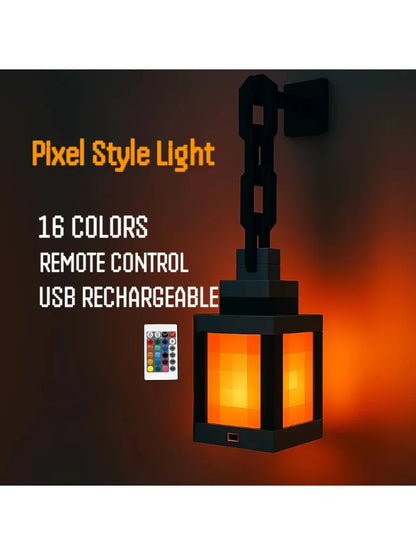 Lámpara PixelGlow Portátil – 16 Colores